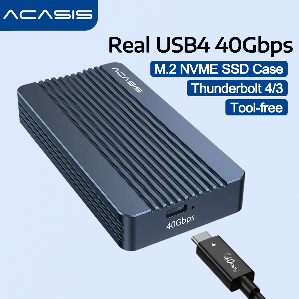 8Tb M2 Nvme Ssd - Корпус для SSD ACASIS 40 Гбит/с