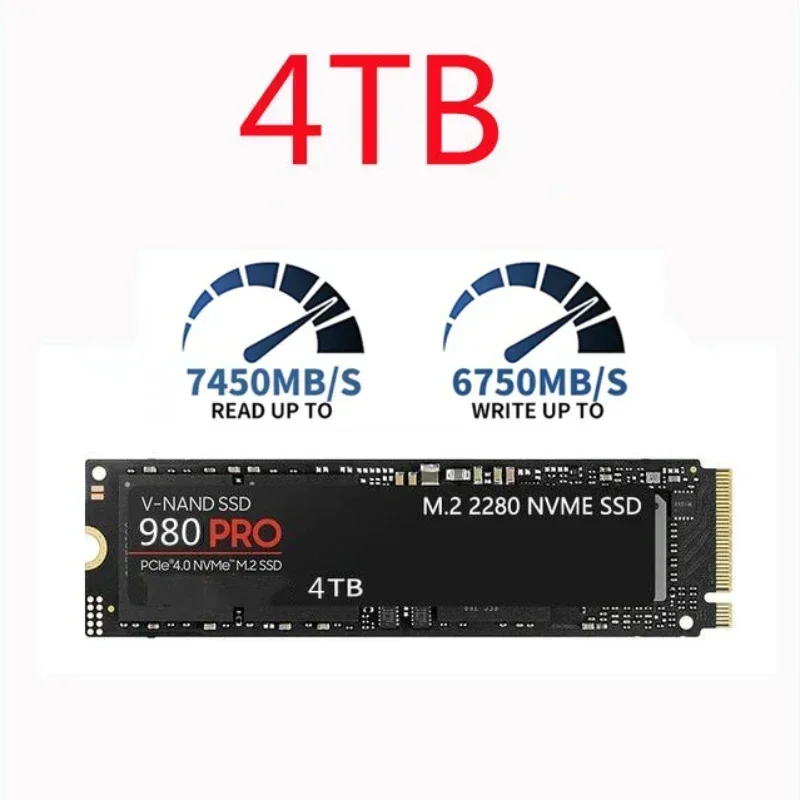 Pcie 4.0 4Tb 2280 Ssd 7450Mbps - Оригинальный твердотельный накопитель 980 PRO M.2