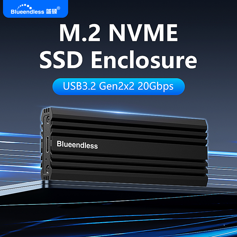 8Tb M2 Nvme Ssd - Корпус BLUEENDLESS 20Gbps M.2 PCIE NVME