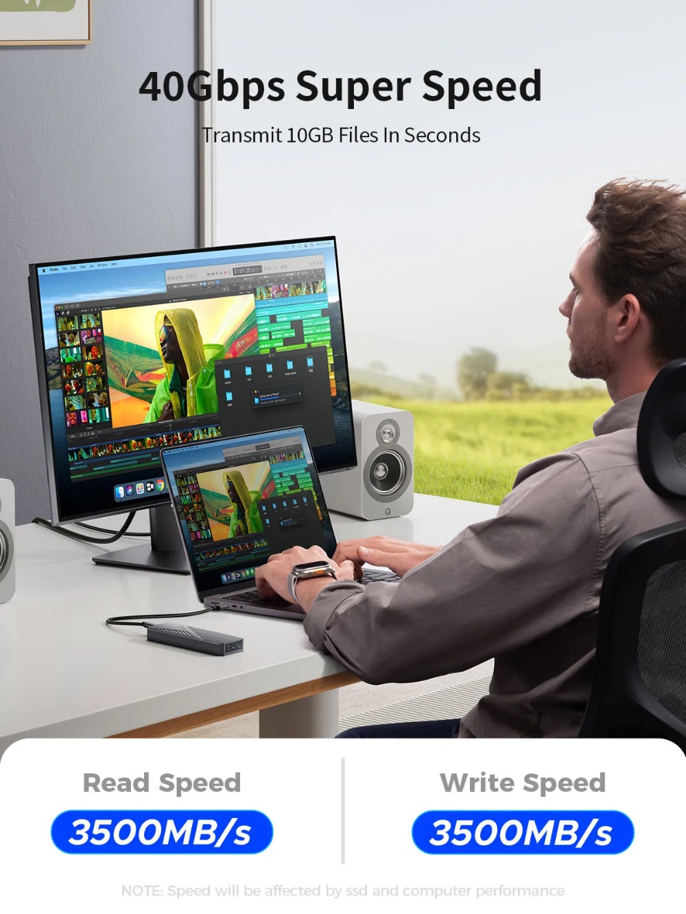 Внешняя вспышка ORICO USB4, 40 – обзор и цена Usb4 40Gbps External Ssd 8Tb