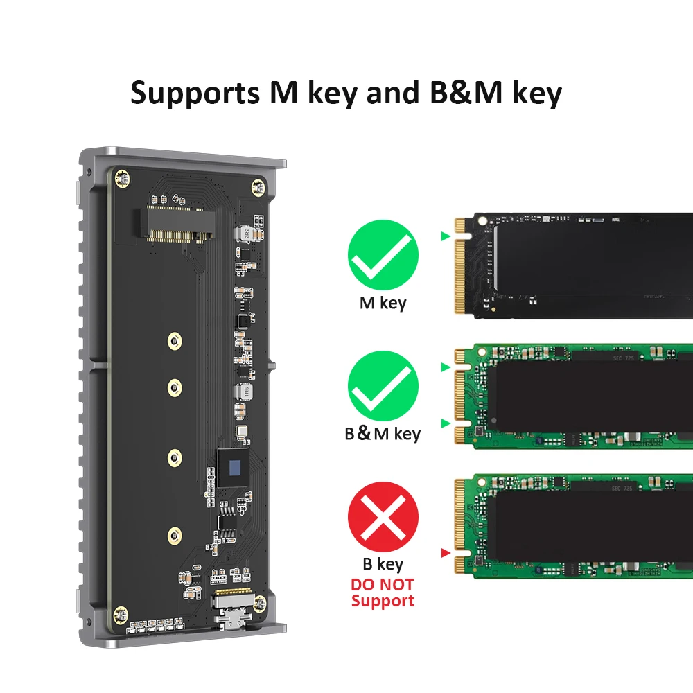 Корпус SSD 40 Гбит/с USB4 M.2  – обзор и цена Usb4 40Gbps External Ssd 8Tb