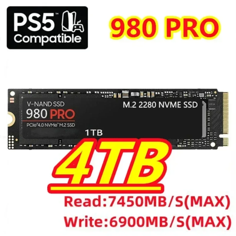 Оригинальный твердотельный нак – обзор и цена Pcie 4.0 4Tb 2280 Ssd 7450Mbps