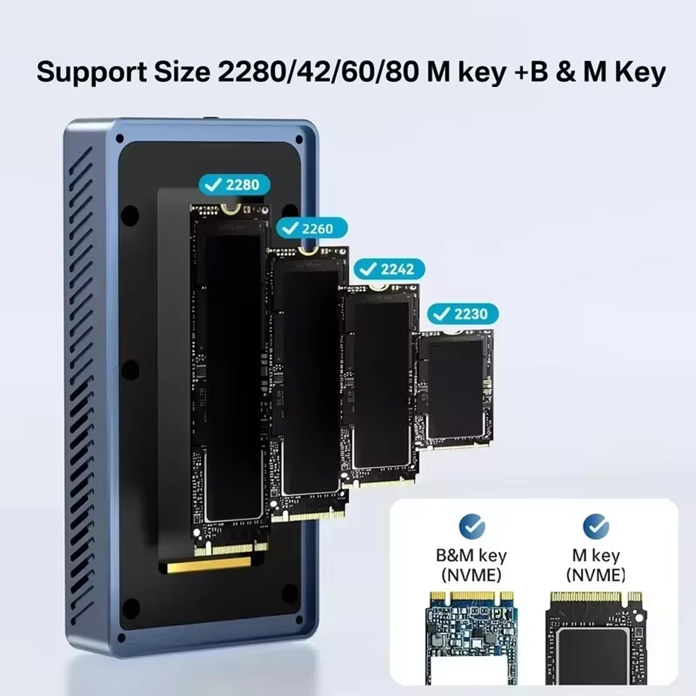 Корпус для SSD ACASIS 40Gbps M – обзор и цена 8Tb M2 Nvme Ssd