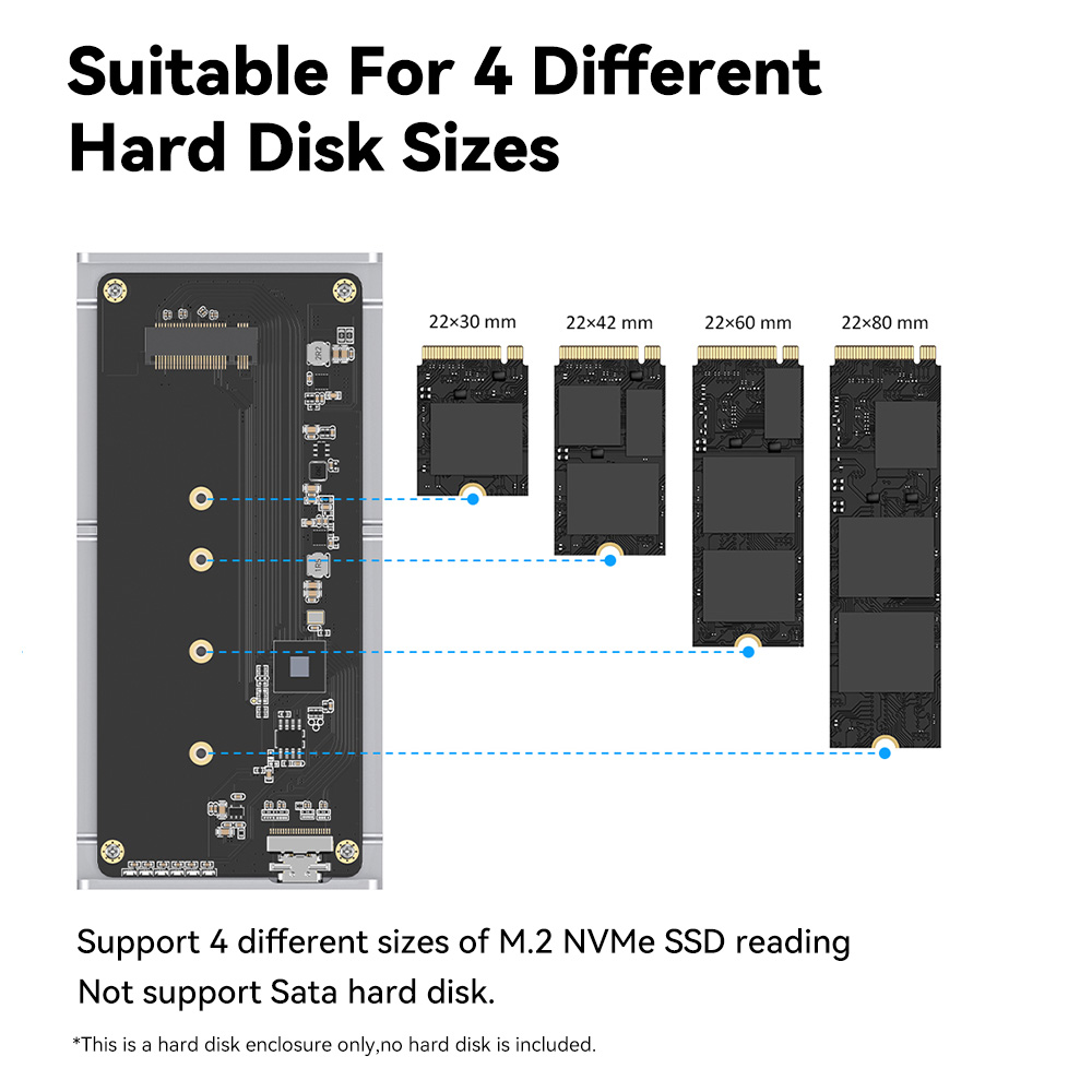 Внешний SSD-корпус USB4 Thunde – обзор и цена Usb4 40Gbps External Ssd 8Tb