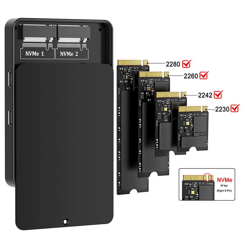 Док-станция M.2 NVME с двумя о – обзор и цена 8Tb M2 Nvme Ssd